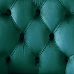 Saxon Peacock Blue Velvet Bar Stool