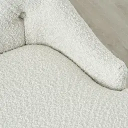 Saxon Cream Boucle Dining Chair  