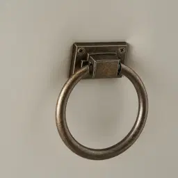 Saxon Cloud Grey Vegan Leather Dining Chair  