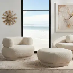 Carlos Cream Turrel Chair 