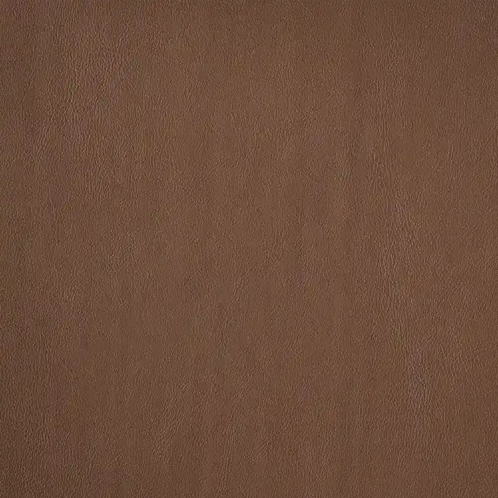 Quinn Brown Vegan Leather Dining Chair - Black legs