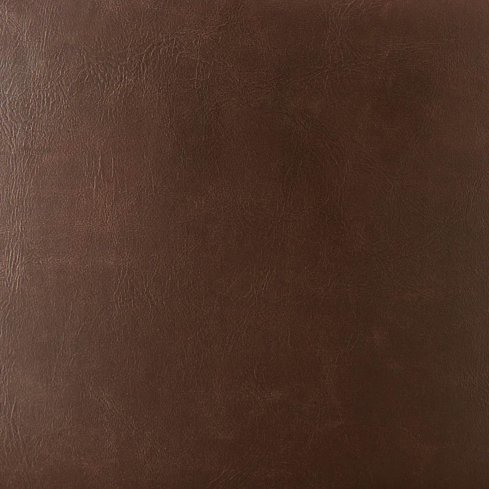 Quinn Brown Vegan Leather Dining Chair - Black legs