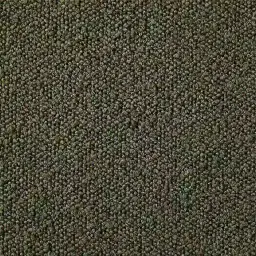 Quinn Olive Green Boucle Dining Chair - Black Legs