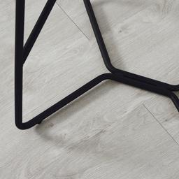 Quinn Cream Boucle Bar Stool - Black Legs