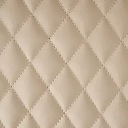 Quinn Sand Beige Vegan Leather Bar Stool - Black Legs