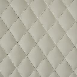 Quinn Cloud Grey Vegan Leather Bar Stool - Brass Colour Legs