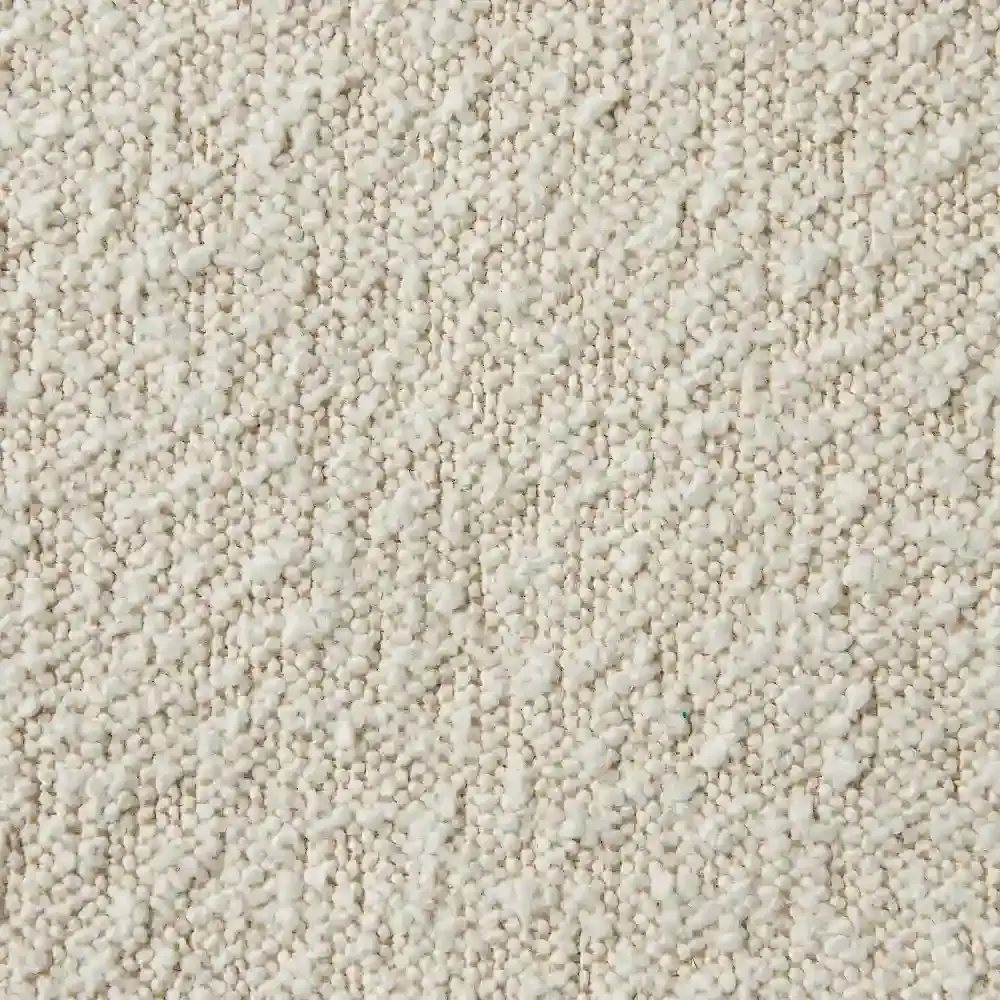 Reina Asymmetrical Cream Boucle Chair - Black Metal Legs Right Apex