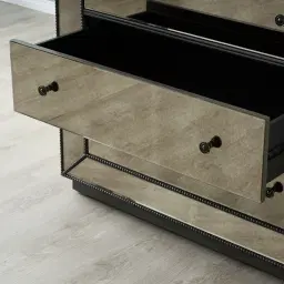 Mirah Brushed Black Dresser