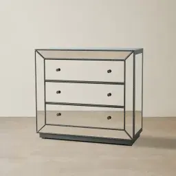 Mirah Brushed Black Dresser