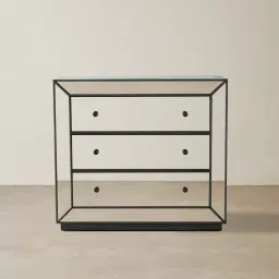 Mirah Brushed Black Dresser