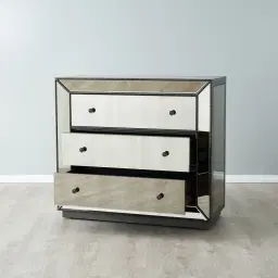 Mirah Brushed Black Dresser