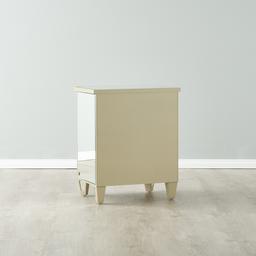 Madeleine Mirror Bedside Table - Champagne Gold Frame