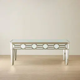 Madeleine Mirror Coffee Table - Champagne Gold Frame 