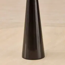 Nadia Black Marble Table Lamp - Black Fabric Lamp Shade