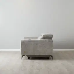 Ambrose II Grey 3 Seater Electric Recliner