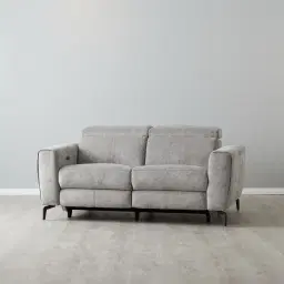 Ambrose II Grey 2 Seater Electric Recliner