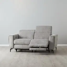 Ambrose II Grey 2 Seater Electric Recliner