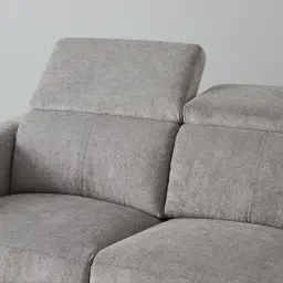 Ambrose II Grey 2 Seater Electric Recliner