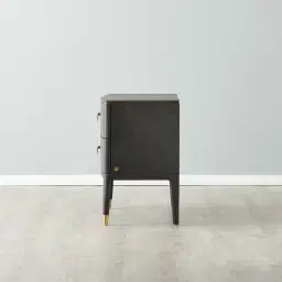 Beckham Dark Grey Bedside Table