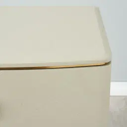 Beckham Cream Bedside Table