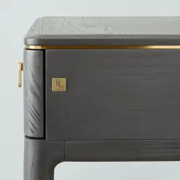 Beckham Dark Grey Console Table