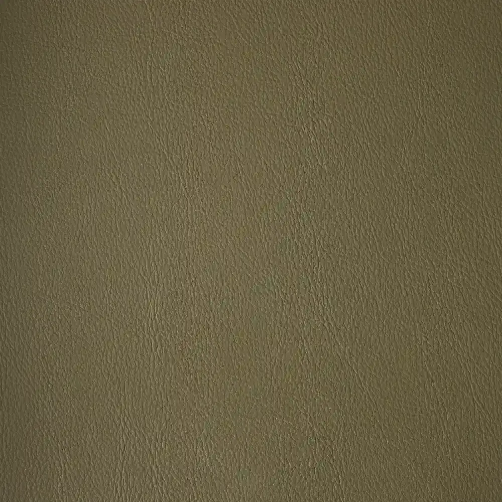 Moulin Sage Green Vegan Leather Dining Chair - Brushed Gold Legs