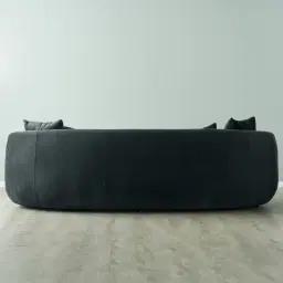 Everett Charcoal Velvet 3 Seater Sofa