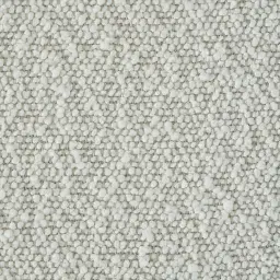 Hailey Snow White Boucle Dining Chair - Bronze Legs