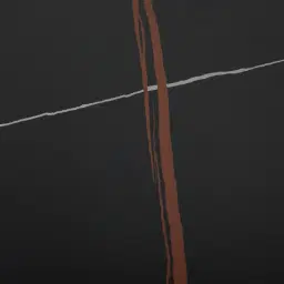 Archie Black Rectangular Dining Table with Black Sintered Stone Top - 240x118cm