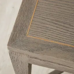 Tanya Taupe Wooden Side Table 