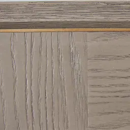 Kate Taupe Wooden Rectangle Mirror