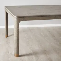 Greta Taupe Wooden Dining Table