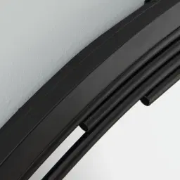 Jubilee Black Round Mirror