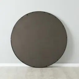 Jubilee Black Round Mirror