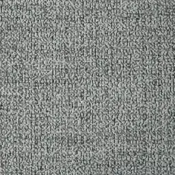 Storme Mid Grey Woven Fabric 2-Seater Sofa - Black legs 