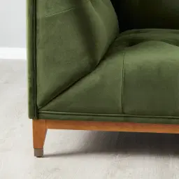 Humphrey Forest Green Velvet Occasional Chair