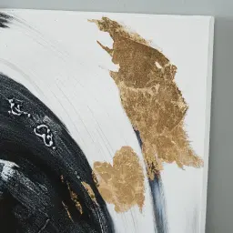 Gold Rush Abstract Painting