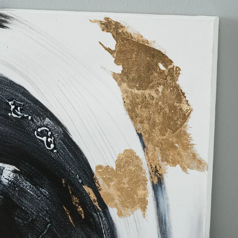Gold Rush Abstract Painting | Koala Living
