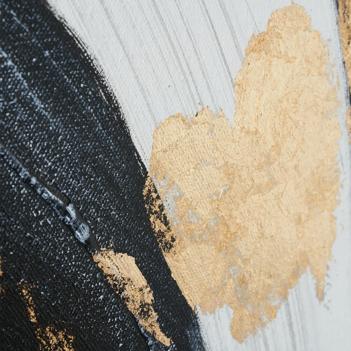 Gold Rush Abstract Painting | Koala Living