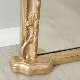 Cornelia Antique Gold Arched Mirror