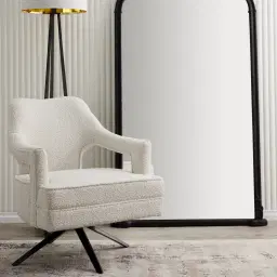 Cornelia Black Arched Mirror