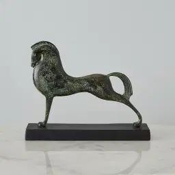 Palomo Rainforest Metal Sculpture - Black Base