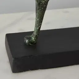 Palomo Rainforest Metal Sculpture - Black Base