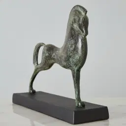 Palomo Rainforest Metal Sculpture - Black Base