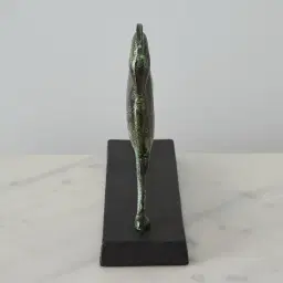 Palomo Rainforest Metal Sculpture - Black Base