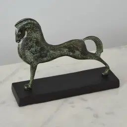 Palomo Rainforest Metal Sculpture - Black Base