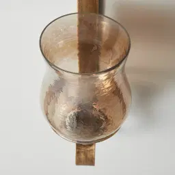 Barcelona Antique Gold Metal Wall Sconce