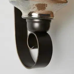 Barcelona Gilded Dark Bronze Metal Wall Sconce