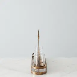 Henriette Antique Gold Metal Multi-Light Holder