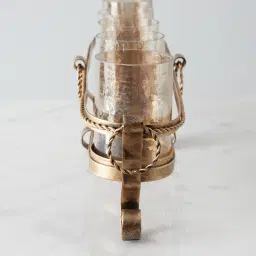 Firenze Antique Gold Metal Multi-Light Holder